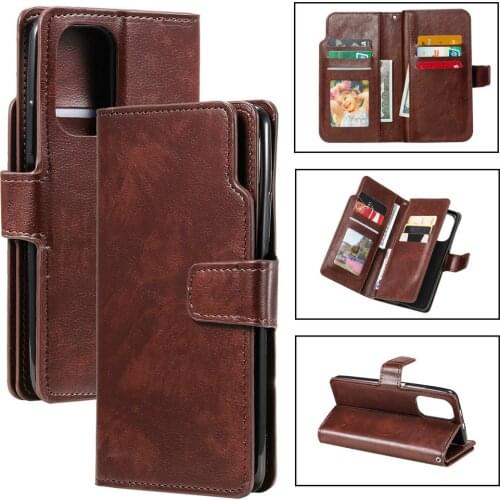 For Poco F3 5G Flip Case Leather Card Slot Multi Wallet Book Skin for Xiaomi Poco F3 Case Mi PocoPhone F 3 3F Luxury Cover Funda