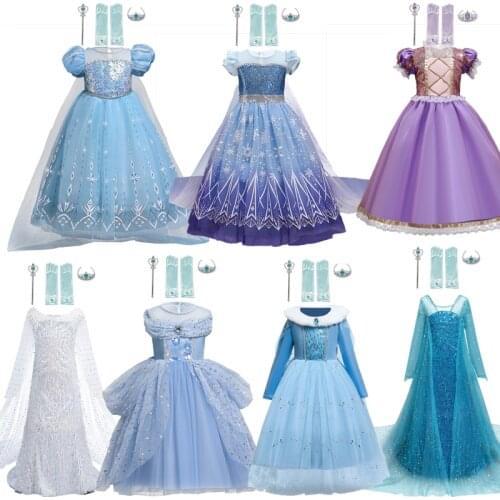 Baby Halloween Dress for Girl Costume Baby Girls Clothes Princess Role Costume Girls Carnival Party Dress 9 10 Birthday Costumes