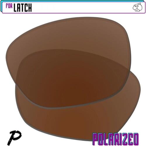 EZReplace Polarized Replacement Lenses for - Oakley Latch Sunglasses - Brown P