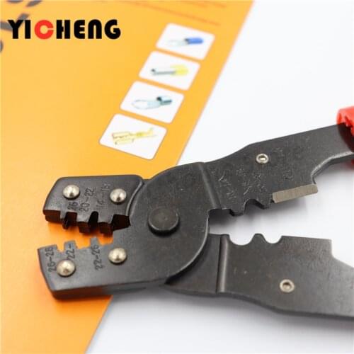HS-202B Mini Multi-function Crimping Tool Terminal Crimping Tool Terminal Crimp Tool HS202B forceps wire stripper pliers