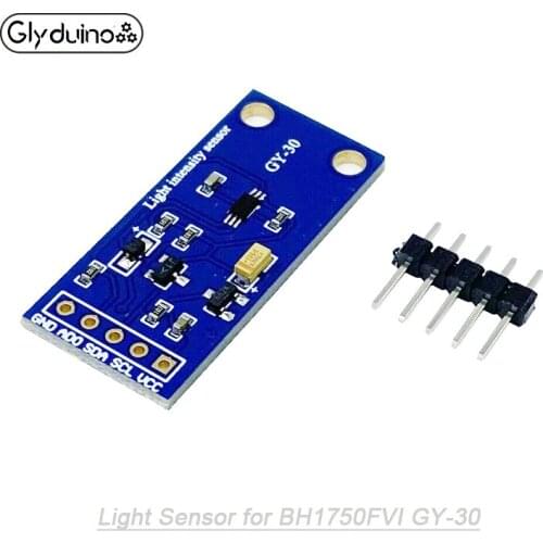 Glyduino Digital Light Intensity Sensor FOR BH1750FVI Module GY-30 Standard Communication Protocol