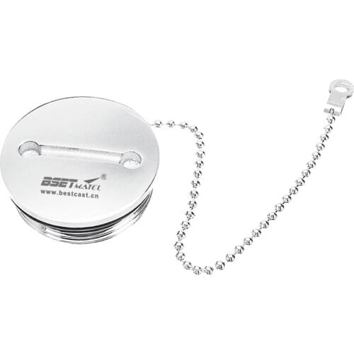 Boat Marine Deck Fill Filler Replacement Cap+Chain Gas Fuel Tank