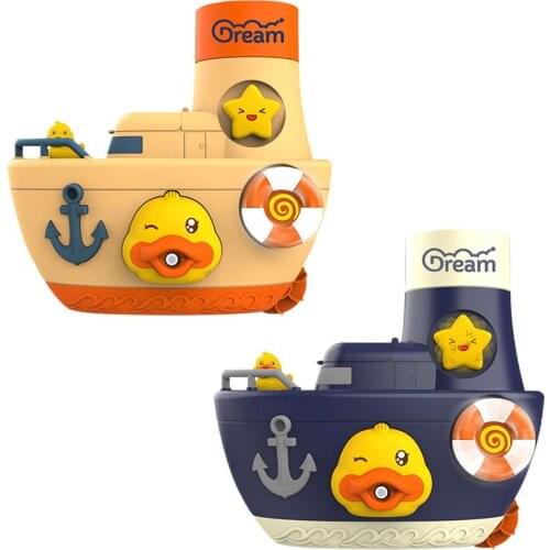 New Baby Bath Toy Toddler Kids Shower Water Spray Duck Sprinkler Boat Children Bath Water Playing Toy Infant Bathroom Toy Gift