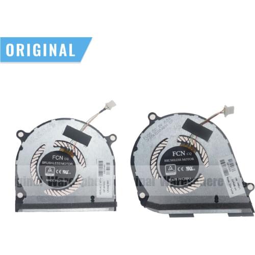 New Original CPU GPU Cooling Fan 4Pin for HP ENVY X360 15-DS 15-DR 15-DR0004TX 15-DR0006TX 15-DR0010TX L53542-001 L53541-001