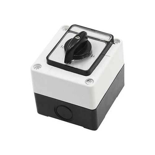 Plastic Housing Rotary Cam Control 2 Position Combination Switch