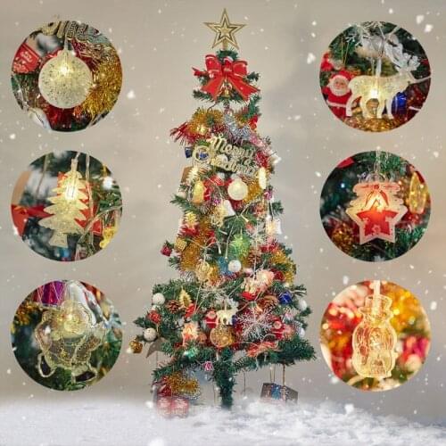 DIY Crystal Epoxy Mold Christmas Tree/Santa Claus/Snowman Listing Decoration Christmas Material Ornaments Silicone Mold