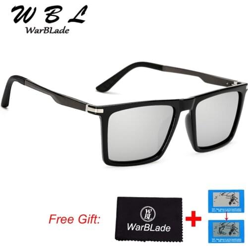 WarBLade Unisex Retro Aluminum Magnesium Mirror Sunglasses Polarized Lens Men Vintage Eyewear Driving Sun Glasses Women