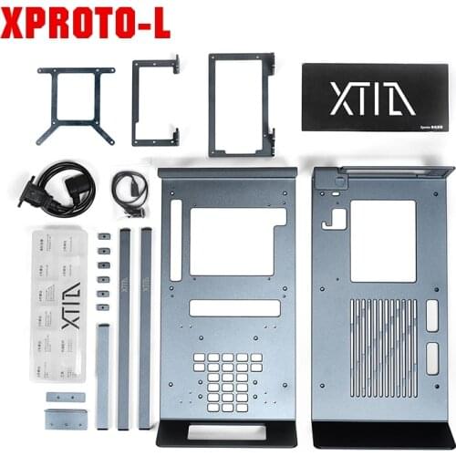 XTIA Xproto-L ITX compatible with ATX power supply open portable all-aluminum chassis frame XPL