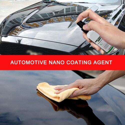 50ML 10H Liquid Glass Ceramic Car Coating Anti-scratch Super Hydrophobic Wax Protective Film Auto Car Paint Care Coating Liquid