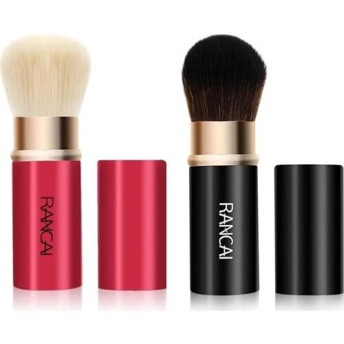 1pcs Retractable Makeup Brushes Portable Soft Powder Foundation Blending Blush Convenient Storage Facial Brush Makeup Tools