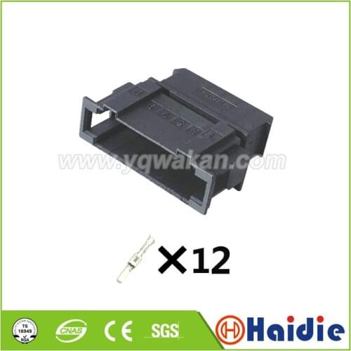 2set 12pin auto electric wiring plug 929630-1 wire harness cable unsealed connector 1-929630-1