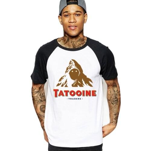 2020 streetwear Chocolate Traders jawa wars scifi star tatooine geek nerd Men hot funny t shirts cotton t-shirt logo male tshirt