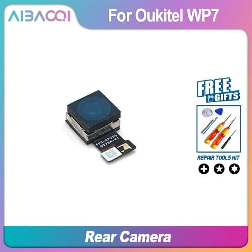 AiBaoQi Brand New Rear Camera + Front Camera Repair Parts Replacement For Oukitel WP7 Phone