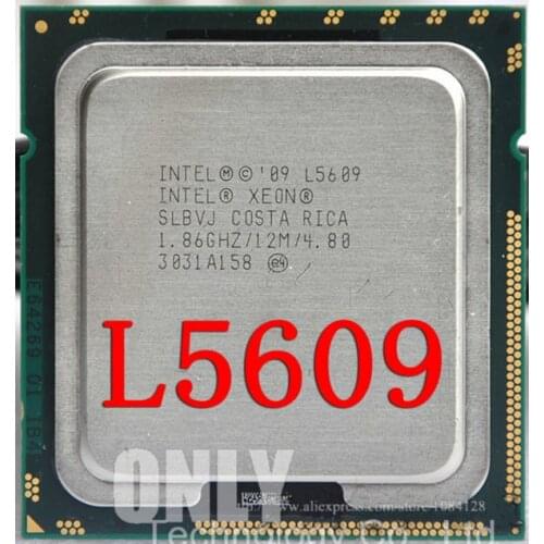 Free shipping Desktop Processor L5609 SLBVJ (12M Cache 1.86GHz LGA1366) CPU scrattered pieces