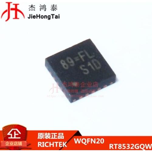 Free shipping RT8532GQW 89=FL RTL8532 WQFN-20L 3x3 IC 10PCS