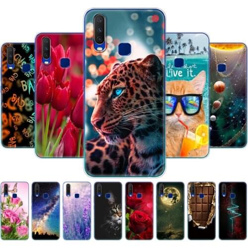 For Vivo Y11 2019 Case 6.35" Back Cover For Vivo Y17 Y15 Y12 Y3 Phone Case On VivoY17 Y 17 15 12 3 11 Silicon Soft TPU Bumper