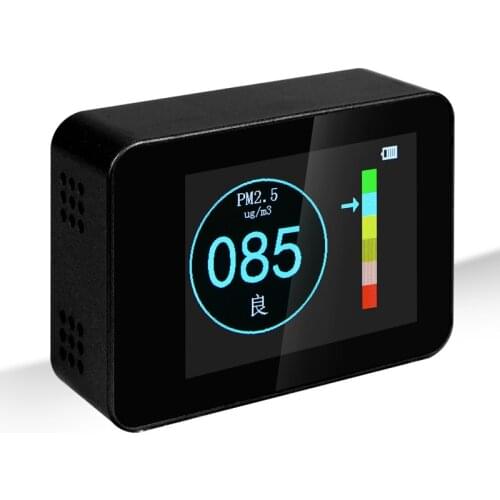 Air Quality Detector Laser PM2.5 PM10 PM1.0 Detectors Air Quality Monitor Gas Detector Portable Tester for Home Car and Office
