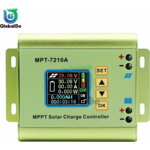 MPT-7210A Solar Controller Boost Battery Constant Current And Constant Voltage With Hollow Vents And Self-contained Fan