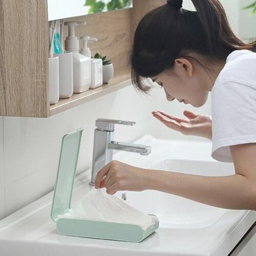 Mask Storage Box Mask Packaging Box Dustproof Portable Mask Case Face Mask Folder Safe Pollution Disposable Mask Box Organizer