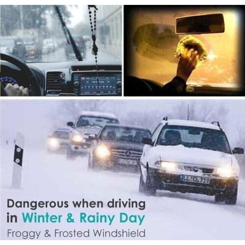 12V Heater Mini For Car Electric Fan Heated Windshield Windows Glass Defroster Defog Dashboard Three Holes Cooling Fan