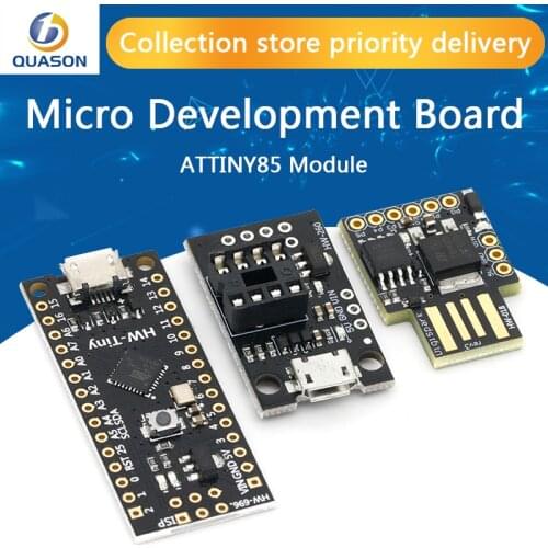 Official Blue Black TINY85 Digispark Kickstarter Micro Development Board ATTINY85 module for Arduino IIC I2C USB