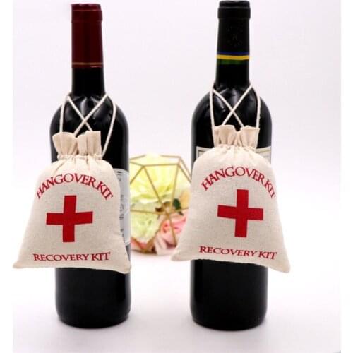 20/50/100Pcs/Set Bachelorette Party Hangover Kit Bags Bride to Be First Aid Gift Bags Wedding Souvenirs Hen Party Supplies