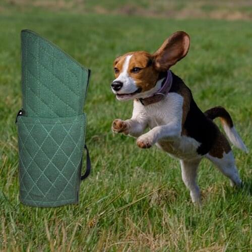 Dog Bite Sleeve, Dog Bite Pillow Tug Toy Dog Training Dog Bite Tug Safety Dog Bite Sleeve Training Arm for Medium Large Dog