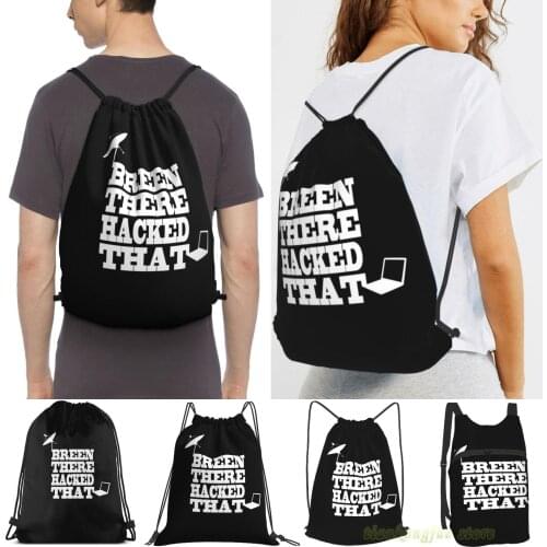 Hacker King - Neil Breen Women Drawstring Sackpack Gym Bags Men Outdoor Travel Backpacks For Training Fitness Swimming Bag