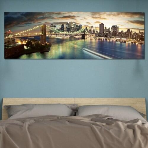 Modern New York City Landspace large 5d diy diamond painting cross stitch full mosaic diamond embroidery 5D art