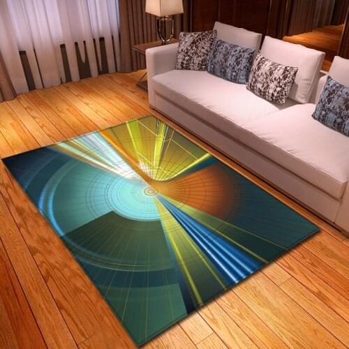 Modern Creative Colorful Bedroom Area Rugs Kids Room Play Mats Soft Flannel Rug Home Large Carpets for Living Room Decor Carpets