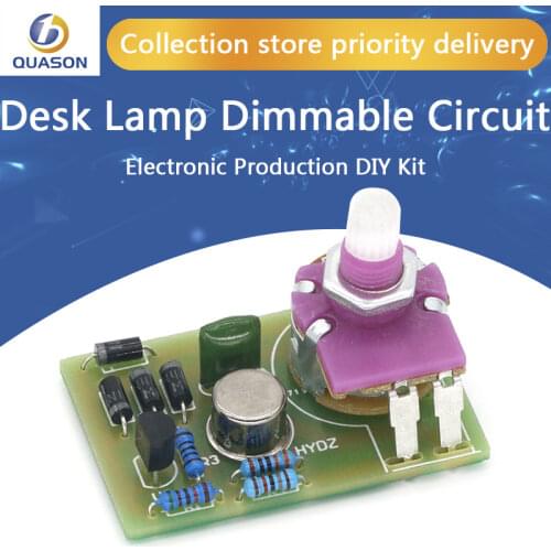 Transistor BT33 Desk Lamp Dimmable Circuit Kit Electronic Production DIY Kit Circuit Board Manual Training