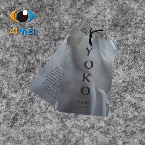 Within 5X9Cm 500Pcs/Lot Custom Printed Coat Paper Hang Tags For Jeans Garment Price Hang Tag for Luggage Care Instructions