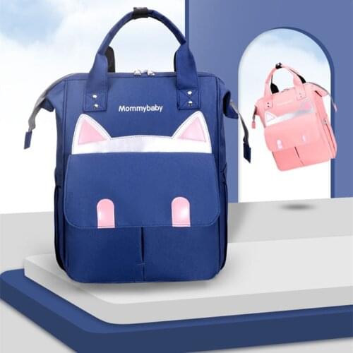 Mommy Diaper Large-Capacity Multifunctional Shoulder Portable Bag Backpack Waterproof Mother Baby Outing Backpack Mother Bag