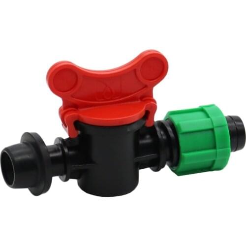 13mm to 15mm Agriculture Drip Irrigation Bypass Valve With Lock nut Greenhouse Watering Irrigation Water Tube Fitting 1 Pcs