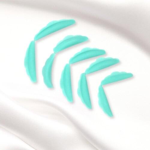 5 Pairs Eyelash Pad Natural Soft Silicone Shield Eyelash Extension Pad for Beauty