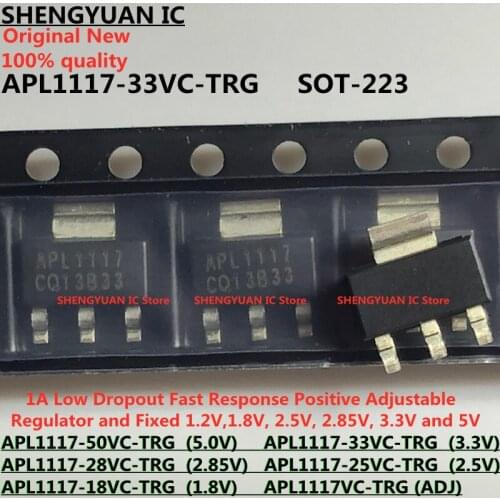 APL1117-33VC-TRG APL1117-33VC-TRL APL1117-25VC-TRG APL1117-25VC-TRL APL1117-18VC-TRG APL1117-18VC-TRL APL1117VC-TRG APL1117-50VC