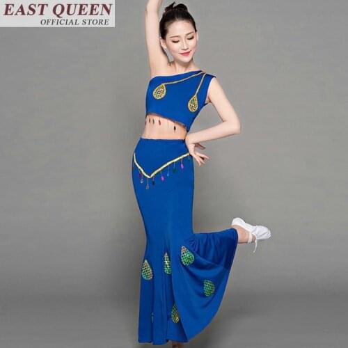 Ballroom dance competition dress fringe tassel belly dance costume set dres sexy suit for femme Dai Dance Costume FF236 A