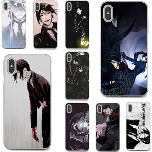 For Xiaomi mi Redmi Note 3 4 4X 5 6 7 8 8t 9 9s 9t 10 pro lite Phone Covers JP-Anime-Black-Butler-Kuroshitsuji