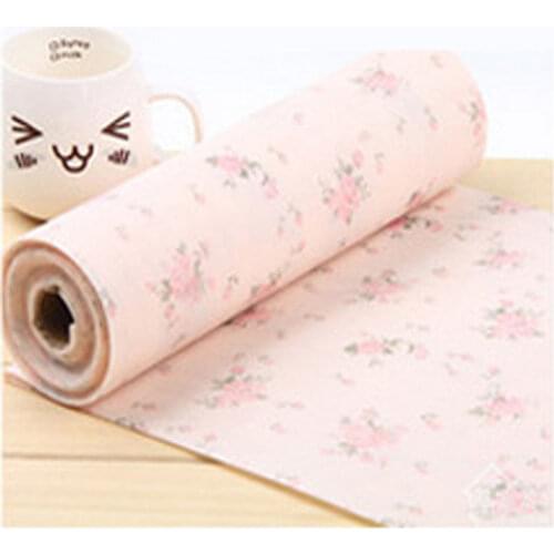 300X30CM Polka Dots Shelf Contact Paper Cabinet Drawer Liner Kitchen Table Mat Flower Shelf Contact Paper