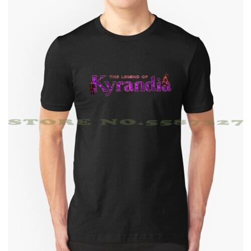 The Legend Of Kyrandia : Book One - Fables And Fiends Fashion Vintage Tshirt T Shirts Commodore Amiga Screen Computer Retro