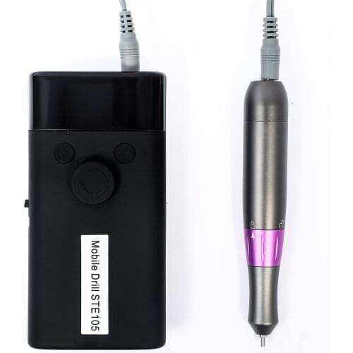 Portable Manicure Machine 40W 30000RPM Rechargeable Nail Drill Machine Cordless Manicure Pedicure Set