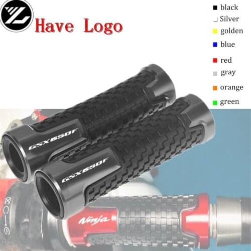 Motorcycle Accessories Handlebar Grips 7/8 "22mm bar end For SUZUKI GSX650F GSX 650 F 2008 2009 2010 2011 2012