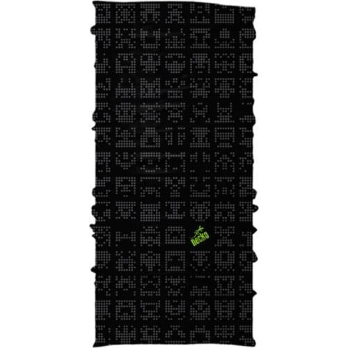 Necko Gray Pixel Buff Bandana Face Mask-DN176 460044150