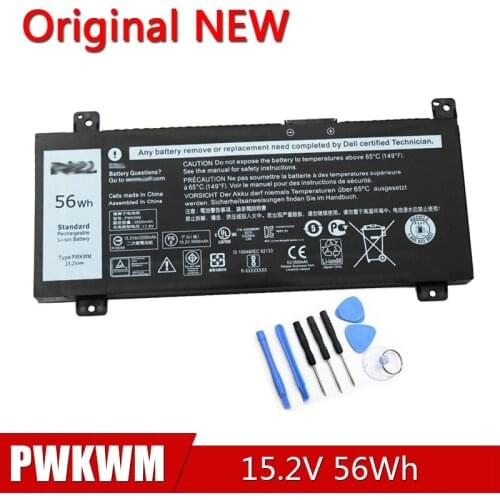 PWKWM NEW Original Laptop Battery For DELL Inspiron 14 7000 7466 7467 P78G 15.2V 56WH