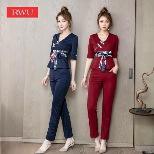 Work Clothes Womens Trousers Suit Spa Sauna Massage Work Clothes Beauty And Health Care Work Uniform