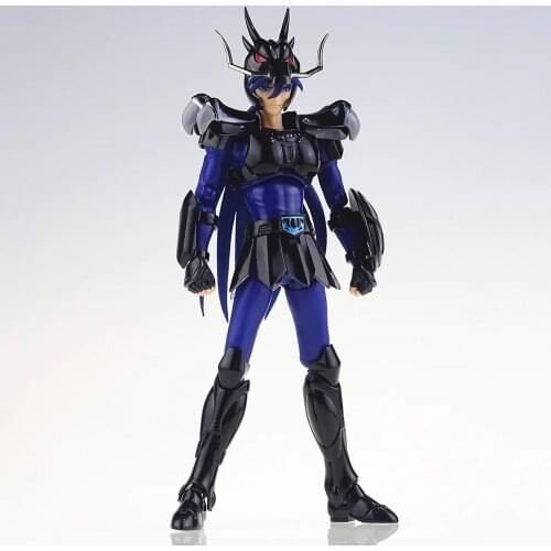 Great Toys GT Bronze Saint Seiya Myth Cloth V1 Black EX Dragon Shiryu helmet Metal Armor PVC Action Figure Model Toys