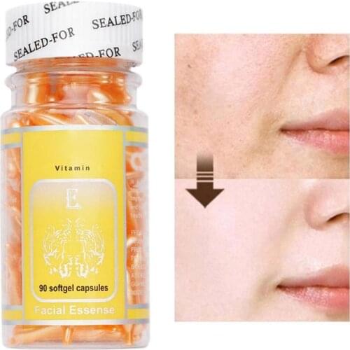 Vitamin E Capsules Acidic Anti-wrinkle Regenerating Serum 90 Capsules Spotted Acne Whitening Cream