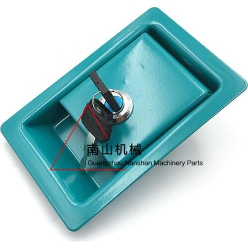 Excavator Side door lock Hydraulic pump door lock Side door lock Excavator Accessories For Kobelco SK130 200 230 250-8 Super 8