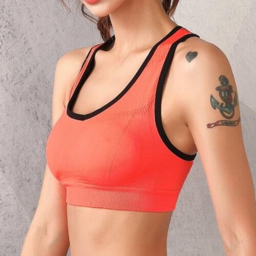 Women Sports Bra Top For Women Breathable Running Vest Gym Wear bh Push Up Fitness Yoga Bra Underwear Sport Tops