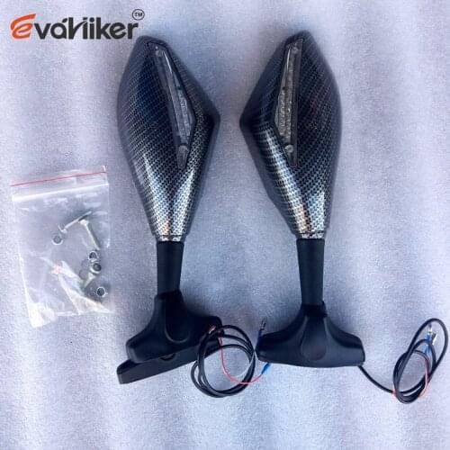 ZX 14R 2006-2013 Motorcycle Rearview Mirror with turning light For Kawasaki ZX14R 2006 2007 2008 2009 2010 2011 2012 2013